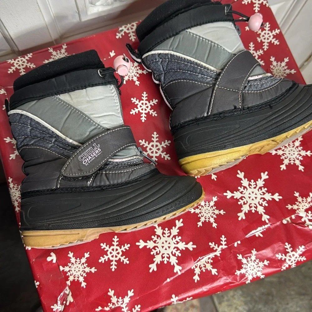 Buster Brown Chill Chaser Winter Boots Girls Pink Size 9